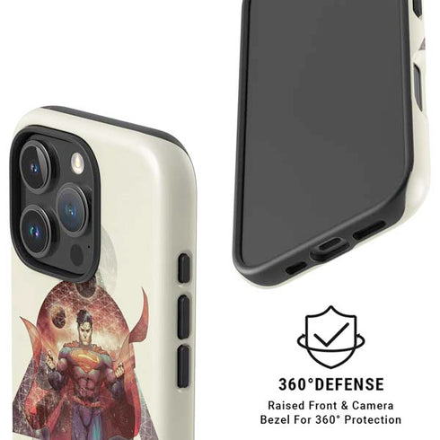 DC Comics Superman Galaxy Flying iPhone 16 Pro Magsafe Impact Case